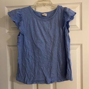 3/$10 Embellished Ruffle Sleeve Tshirt